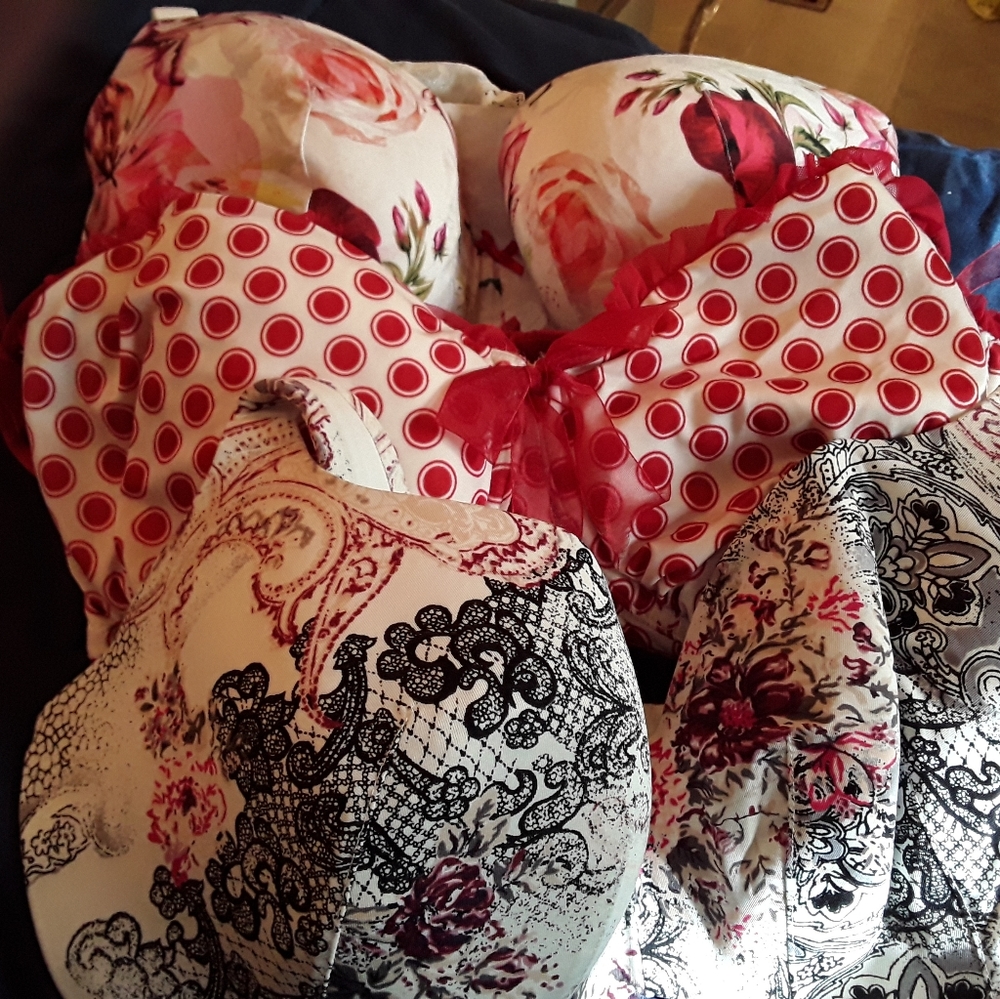 3 cacique lane bryant bras